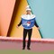 Kraft Cool Whip Adult Costume Cool Whip Tunic and Matching Hat